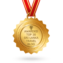 Awarded Top 30 Sri Lanka Travel Blog